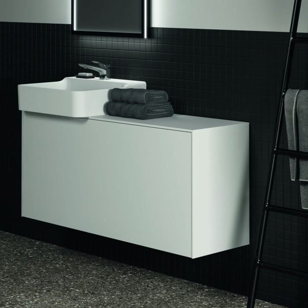 Ideal Standard Conca WT-Unterschrank 1202 mm, 1 Auszug, weiß matt, Push-Open & Softclose