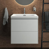 Ideal Standard Conca Waschtischunterbau 600 mm Weiß mit 2 Auszügen und Push-Open