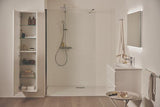 Ideal Standard Rechteck-Brausewanne Ultra Flat New 1700x900x25 mm Weiß – Bodenebener Einbau