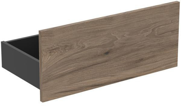 IDEAL STANDARD Eurovit+ Obere Schublade 60 cm Hochglanz grau lackiert