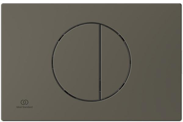 IDEAL STANDARD Oleas M5 Betätigungsplatte Schwarz – Mechanische 2-Mengen-Spültechnik