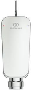 Ideal Standard Ceraplan Bidetarmatur mit Ablaufgarnitur, 94 mm Ausladung, Chrom