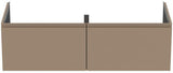 Ideal Standard Finesse Möbeldoppel-Waschtischunterschrank 1200 mm mit 2 Softclose-Auszügen in Greige matt