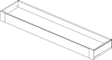 Ideal Standard Conca Schublade innen 120 cm anthrazit matt für rechts oder links