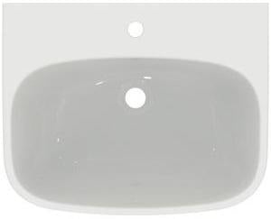 Ideal Standard i.life A Waschtisch 600x480x150mm Weiß – 1 Hahnloch, mit Überlauf, wandhängend
