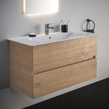 Ideal Standard MWT-Unterschrank Eurovit+ 1000mm, 2 Auszüge, grau lackiert, wandhängend, Softclose