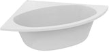 IDEAL STANDARD Eck-Badewanne Hotline Neu 1500x1500x465mm Weiß – Viertelkreis mit 2 Rückenschrägen