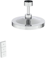 IDEAL STANDARD Regenbrause Idealrain Solos mit Licht, Deckenanbau, Chrom – rund, 330 mm