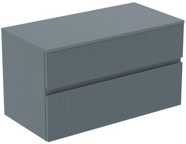 Ideal Standard Finesse Waschtischunterschrank 1002 mm, 2 Auszüge, Greige Matt, Wandhängend