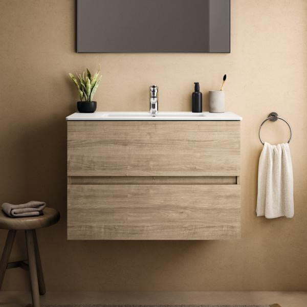 IDEAL STANDARD MWT-Unterschrank Eurovit+ 800 mm mit 2 Auszügen in grau
