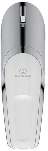 Ideal Standard Ceramix Blue Waschtischarmatur Chrom mit Ablaufgarnitur und Kupferrohren