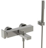 Ideal Standard Extra Badearmatur Aufputz 210 mm mit Stab-Handbrause und Zugumsteller in Chrom