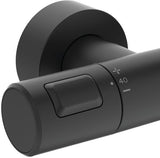 Ideal Standard Duschsystem Ceratherm T25 KB d:300mm Stick-Handbrause Silk Black