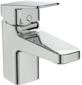 Ideal Standard Ceraplan Waschtischarmatur H60 mit Ablaufgarnitur, Ausladung 99 mm, BlueStart, Chrom
