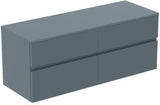 IDEAL STANDARD Finesse Waschtischunterschrank 1402 mm, 4 Auszüge, Greige matt
