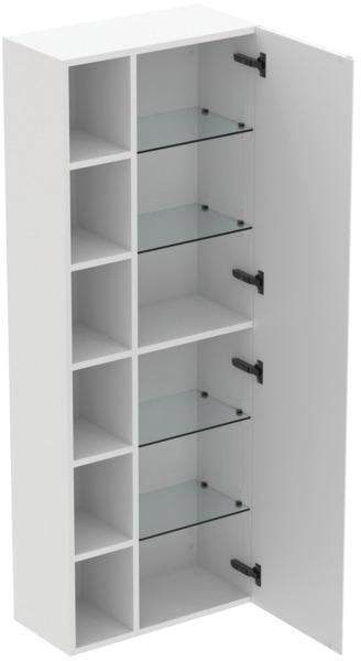Ideal Standard Hochschrank Finesse 600x300x1600mm, Tür rechts, Greige matt, Softclose