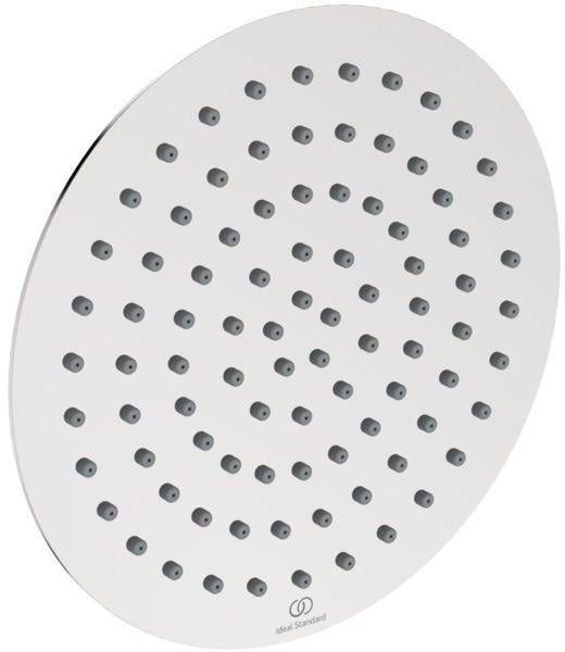 IDEAL STANDARD Idealrain Luxe Kopfbrause 200 mm Edelstahl poliert – Regenstrahl, Antikalk, verstellbar