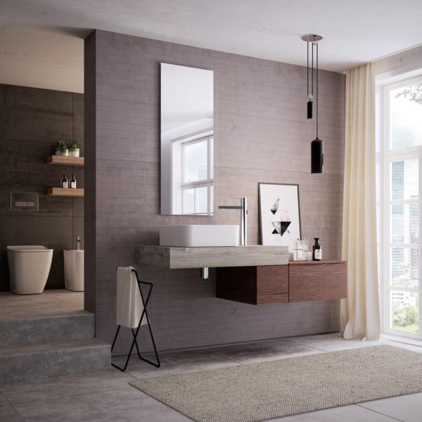 Ideal Standard Mirror&Light Wandspiegel 400x1000mm mit LED-Ambientelicht 55W und Kondensschutz