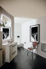 IDEAL STANDARD IS Sensor-Betätigungsplatte NT1 Symfo, Schwarz – Elektronische WC-Betätigung mit Frontbeleuchtung