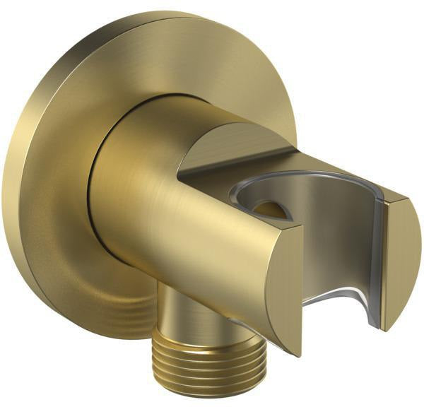 IDEAL STANDARD Idealrain Atelier Wandhalter für Handbrause & Brauseschlauch G1/2 Brushed Gold