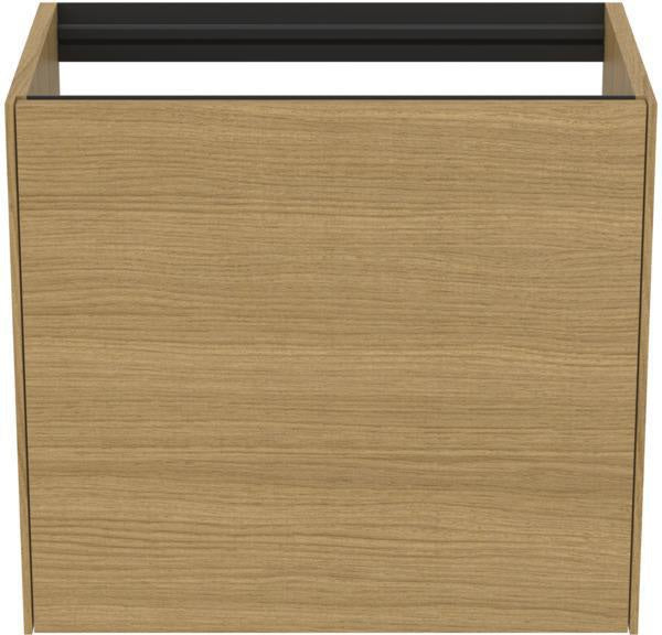 Ideal Standard Conca WT-Unterschrank 600 mm, 1 Auszug, Push-Open, ohne Platte, Weiß