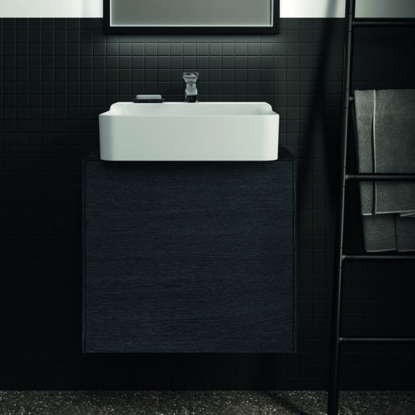 Ideal Standard Conca WT-Unterschrank 600 mm, 1 Auszug, Push-Open, ohne Platte, Weiß