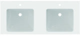 Ideal Standard i.life B Möbel-Doppelwaschtisch 1210 mm Weiß mit Überlauf und 2x 1 Hahnloch