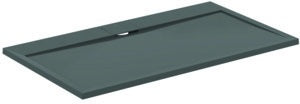 IDEAL STANDARD Ultra Flat S i.life Brausewanne 1400x800x30 mm Carraraweiß – Mineralguss mit Rutschhemmung