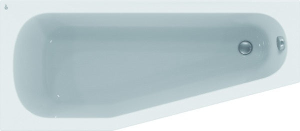 Ideal Standard Raumspar-Badewanne Hotline Neu 1600x700mm asymmetrisch rechts Weiß