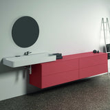 Ideal Standard Conca WT-Unterschrank 2387 mm, 4 Auszüge, Sunset Matt, wandhängend, Push-Open