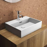 IDEAL STANDARD Aufsatzwaschtisch Extra 500x400mm Weiß mit 1 Hahnloch und Überlauf