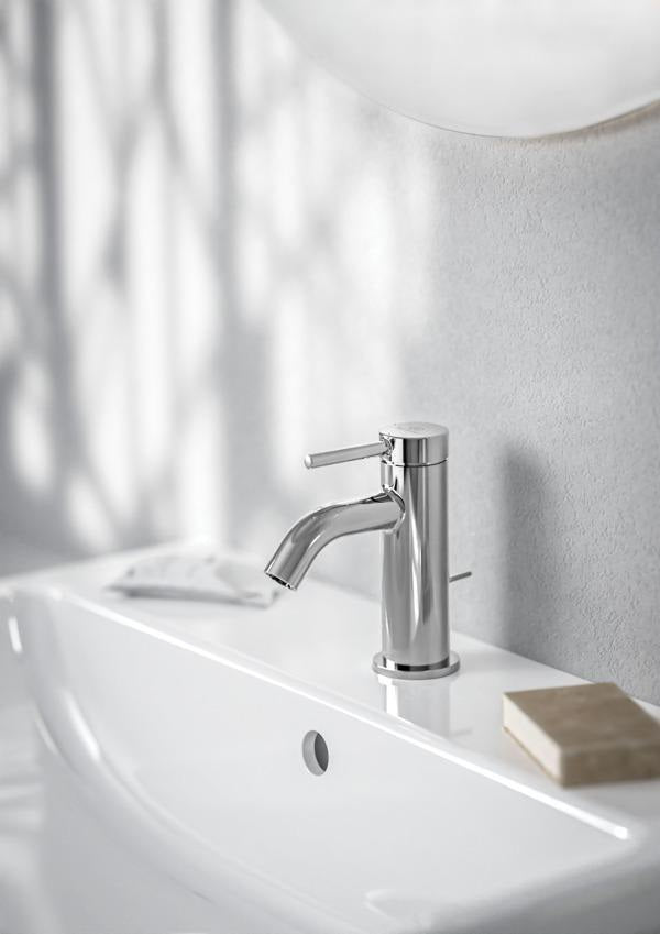 Ideal Standard Ceraline Nuovo Waschtischarmatur H65 mit Ablaufgarnitur BlueStart Chrom