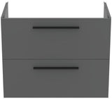 IDEAL STANDARD i.life A Waschtischunterschrank 800 mm mit 2 Auszügen, Sandbeige Matt