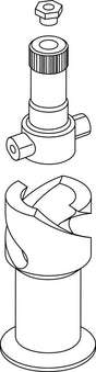 Ideal Standard Umschaltheber A860452NU – Ersatzteil für Sanitärarmaturen