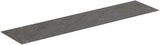 Ideal Standard Waschtischplatte Conca aus Keramik 1587x373x6 mm in Marmor Noir Desir
