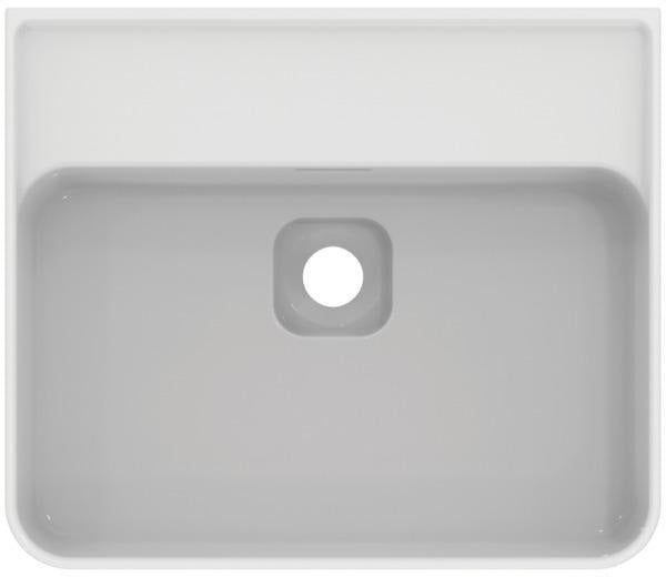 Ideal Standard Waschtisch Strada II 500x430x170mm Weiß, ohne Hahnloch, mit Überlauf