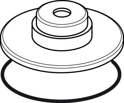 IDEAL STANDARD Rosette mit O-Ring A861033AA Chrom – glänzende Armaturenrosette