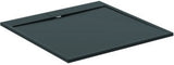 Ideal Standard Quadrat-Brausewanne Ultra Flat S i.life 1200x1200x30 mm Carraraweiß – Mineralguss mit Rutschhemmung