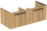 Ideal Standard i.life B Möbel-Set 160 cm – 2 Auszüge, 1 offenes Fach, Gr. Schwarz, Weiß matt