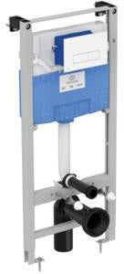 Ideal Standard ProSys WC-Vorwandelement-Paket mit Oleas M2 Betätigungsplatte in Weiß