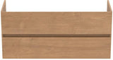 Ideal Standard Eurovit+ Waschtischunterschrank 1200 mm, 2 Auszüge, grau lackiert