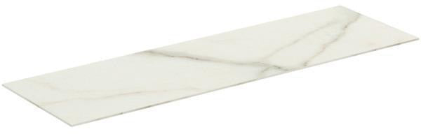 Ideal Standard Conca Waschtischplatte 1202 mm Keramik Feinsteinzeug Marmor Calacatta