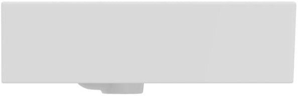 Ideal Standard Doppelwaschtisch Extra 1215 mm Weiß mit Überlauf und je 3 Hahnlöchern
