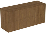 Ideal Standard WT-Unterschrank Conca, 2 Auszüge, ohne Ausschnitt, 1202x373x550 mm, Weiß