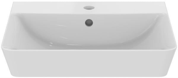 Ideal Standard Connect Air Waschtisch 500x450mm, 1 Hahnloch, mit Überlauf, Weiß
