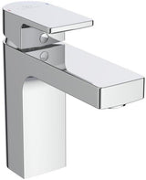 Ideal Standard Edge Waschtischarmatur Chrom 125 mm mit Ablaufgarnitur und 5 l/min Sparfunktion
