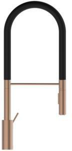 IDEAL STANDARD Gusto Semi-Professional Küchenarmatur 225 mm Ausladung Sunset Rose