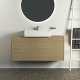 Ideal Standard Seifenschale Conca Cube eckig Brushed Gold – Wandhängend mit Glas-Einsatz
