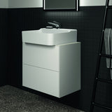 Ideal Standard Waschtischplatte Conca Keramik 602x373x6 mm Marmor Calacatta