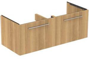 Ideal Standard i.life B Waschtischunterschrank 1200 mm Weiß matt mit 2 Auszügen